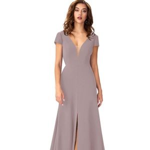 NWT “Trudy” Vintage Mauve Azazie BM Dress!